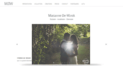 Desktop Screenshot of mariannedewindt.com